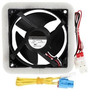 lot 6194 image: DA81-06013A DA31-00287A Refrigerator Evaporator Fan Motor Compatible with Samsung U92C12MS1B3-52 No Noise Fan Motor RF28HMEDBSRAA RF28HFEDTSRAA RF26HFENDSLAA RF263BEAESRAA RF28HDEDPWWAA - Retail $18