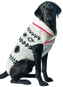 lot 6197 image: Chilly Dog Jackson Dog Sweater (Large) - Retail $26