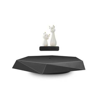 lot 1191 image: INOVAXION Levitating Display Stand,Magnetic Floating Display with Stand for Toys,Figures,Miniatures,360 Degree Automatic Rotating Stand,Levitating Decor for Home and Office,Birthday Gift,Christmas Gift,Futuristic Gadgets,Black - Retail $60