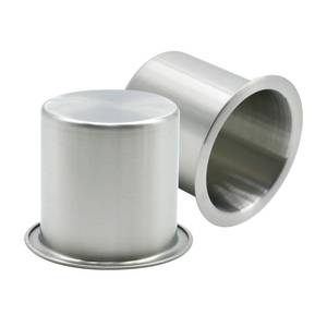 lot 2142 image: Anxingo 2 Pcs Stainless Steel Cup Holder, Silver Poker Table Drink Holder, Drop-in Cup Drink Holder for Yacht Boats RV Cars and Trucks - Retail $16