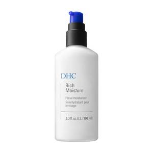 lot 2160 image: DHC Rich Moisture, Lightweight Facial Moisturizer, Dry Skin, Hydrating, Fragrance and Colorant Free, Ideal for dry dehydrated and sensitive skin, 3.3 fl. oz. - Retail $24