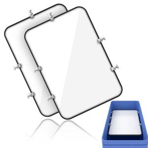lot 2181 image: Moziral 2pcs Divider Tray for Bogg Bag Accessories for Bogg Bags, Divider Tray with 10Pcs Socket Compatible with Bogg Bag Original X Large Help with Organizing Your Bag and Divide Space (Black 1) - Retail $28