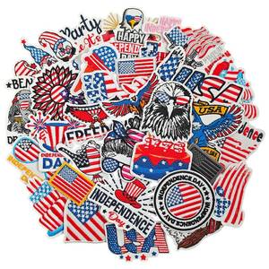 lot 2247 image: RF-patch 32 Pcs 4th of July Iron on Patches, Embroidered USA Patriotic Patch, American Flag Elemental Iron onSew on Patches for Clothes, Hats, Jeans, Dress, Backpacks - Retail $14