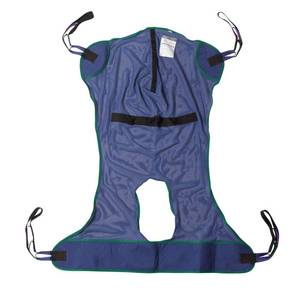 lot 2269 image: Drive Medical Full Body Patient Lift Sling, Mesh with Commode Cutout, Large - Retail $59