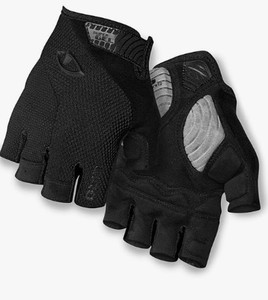 lot 10428 image: Giro Stratedure Supergel Adult Cycling Gloves, Black, Size L - Retail$40