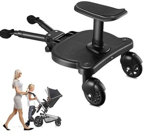 lot 10479 image: Universal Stroller Board with Detachable Seat, 2 in 1 Buggy