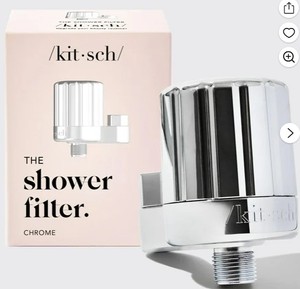 lot 10494 image: Kitsch Chrome Shower Filter - Retail $45