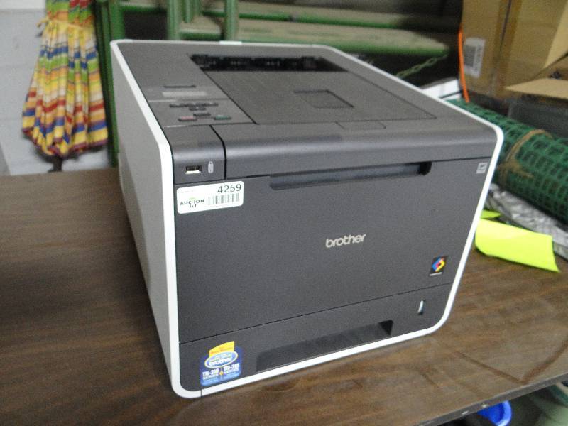 lot 4259 image: Brother wireless printer #HL4570CDW.
