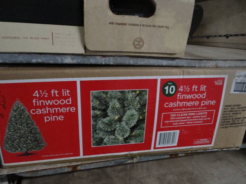 lot 4295 image: 4 12 tall lite finwood castmere pin tree.
