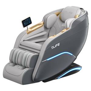 lot 10798 image: TLIFE Massage Chair Full Body, 160°Zero Gravity Recliner with Body Scan, 50 SL-Track Shiatsu Massage Chair, Fixed Point Massage, Foot Rollers, 12 Auto Modes, Deep Yoga Stretch, Heating, Grey - Retail - $2,499.99