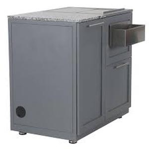 lot 10802 image: allen  roth Castle Lake 36.02-in W x 24.21-in D x 35.83-in H Modular Outdoor Kitchen Cooler cabinet-Retail-$1299.99