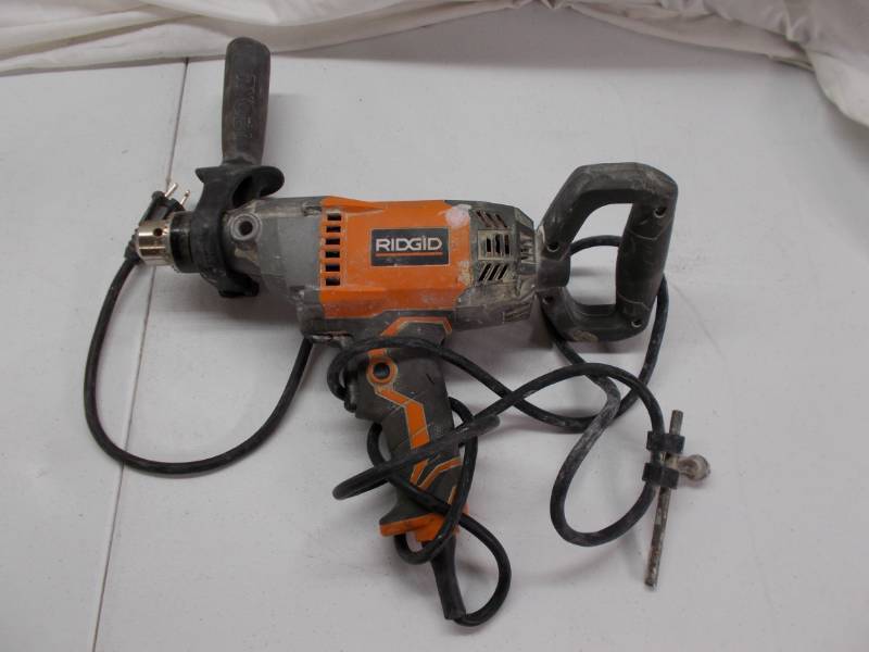 lot 1093 image: Rigid mud mixer drill