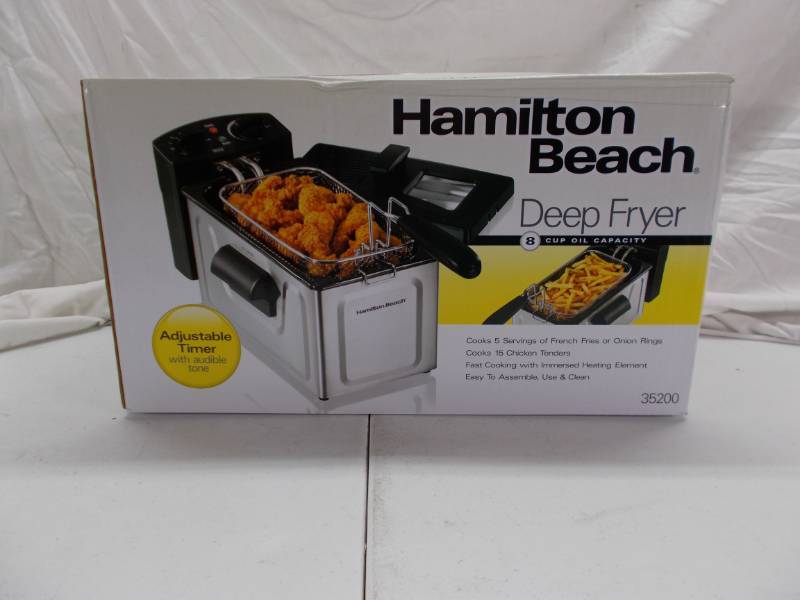 lot 1072 image: Hamilton beach deep fryer