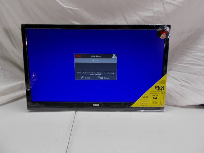lot 1101 image: RCA 20 in tv and dvd