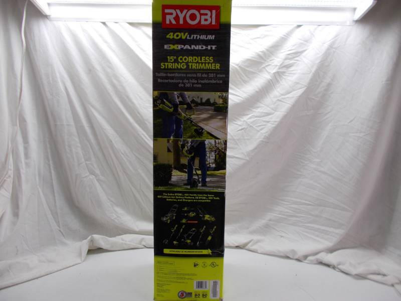 lot 1091 image: 15in cordless string trimmer