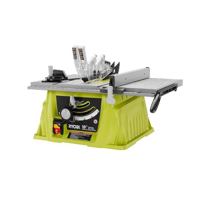 lot 1076 image: Ryobi table saw