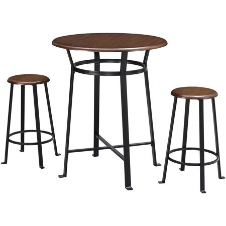 lot 1096 image: Round 3 pc metal pub set