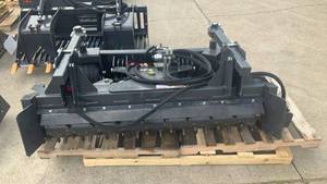 lot 147 image: (Unused)-LandHonor 72-Inch Skid Steer Power Rake