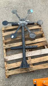 lot 201 image: (Unused)- Outdoor Steel target stand