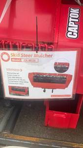 lot 258 image: Captok CK-M320 Skid Steer Mulcher Attachment