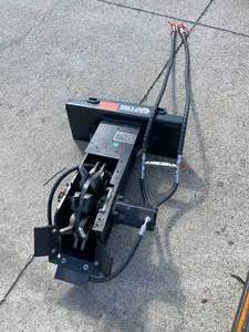 lot 265 image: (Unused)-SZYMJ Mini Skid Steer Stump Grinder Attachment