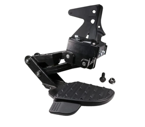 lot 22958 image: Rear Bedstep Retractable Bumper Step Replacement# 82215289AG 82215289AH Fit 2019-2022 Ram 1500