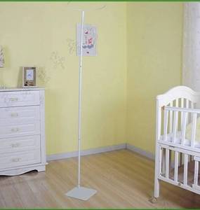 lot 22983 image: Mosquito Net Stand Adjustable Crib Canopy Holder Mosquito Net Holder Support Bracket Mounting Rack Accessories for Home Crib Cot Bed Easy Assembly Installation