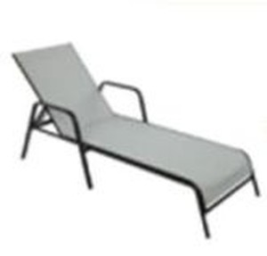 lot 23002 image: PZDJUMO Chaise Lounge Cushions Outdoor Set of 2 Lounge Chair Cushion 72 L x 21 W with Headrest Straps 3 Thick Waterproof Patio Chaise Cushions Pool Lounger Chair Cushion(Dark Grey)