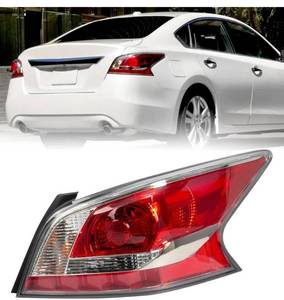 lot 23018 image: Tail Light Compatible with 2013 2014 2015 Nissan Altima Halogen Rear Brake Lamp Right Passenger Side Taillight Replaces NI2801195