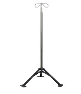 lot 23029 image: Portable Iv Pole pad Retractable Aluminum Alloy Iv Pole - Folding Infusion Pole