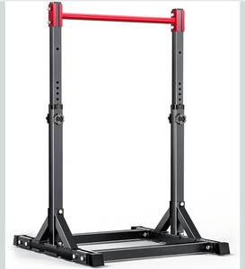lot 23043 image: AFFLUENT Pull Up Bar Free Standing Power Tower Station - 330LBS Heavy Duty Adjustable Pullup Bar Stand for Home Gym, Multifunction Dip Station with 8-Level Height