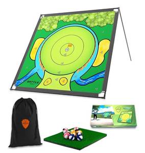 lot 26447 image: Chipping Game - The Original Portable Golf Game for Chipping Practice for Dads and Junior Golfers - Indoor and Outdoor