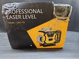 lot 26450 image: 16 Line Laser Level 360 Self Leveling,Professional 4 x 360 Laser Level