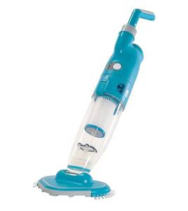 lot 26454 image: U.S. Pool Supply Handheld Pool Vacuum Cleaner - Manual Rechargeable Pool Vacuum for Above Ground Pools, Hot Tub Spa Vac - Cordless, Powerful Suction, Inground, Scrub Brush Head, Cleaning Leaves Debris