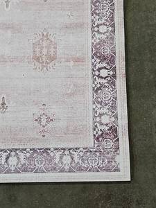 lot 26462 image: 26 x 6 Machine Washable Area Rug with Waterproof Spill Proof Surface Non Slip Backing and Stain Resistant 