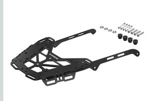 lot 31600 image: NICECNC Black Motorcycle Rear Luggage Rack Luggage Cargo Rack Compatible with Yamaha Tenere 700XTZ700 2019-2024, Tenere 700 Rally Edition 2020-2024, 6061 Aluminum, Q235 Steel, Tenere 700 Accessories