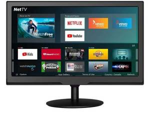 lot 31601 image: 20inch Smart TV,Full HD 1080p LED Flat Screen with ATSC TV,with Built-in HDMI USB Suitable for Kitchen Kids Room Basement or RV Camper