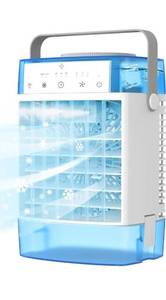 lot 31635 image: Portable Air Conditioners, 3-in-1 Portable AC Unit, Personal Mini Air Conditioner With 1000ml Water Tank, No Power Supply