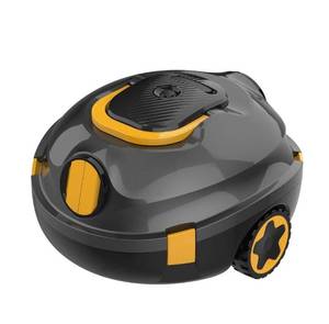 lot 31650 image: Y20 Cordless Robotic Pool Cleaner, Automatic Pool Vacuum for Above Ground &amp Inground Pool, 90 Min Runtime, Auto-Parking, Lightweight, Powerful Robot up to 1100 sq.ft (Black-Orange)