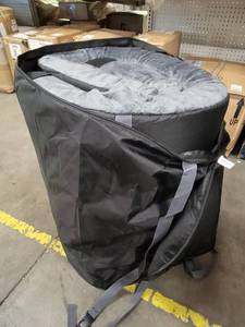 lot 31691 image: Portable Memory Foam Mattress with Carrying Case