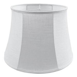 lot 41606 image: Tootoo Star Brown Large Drum Lamp Shade for Chandeliers Floor Light and Table Lamp,12x16x11 Spider Fabric Natural Linen Hand Crafted (White)
