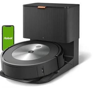 lot 41621 image: iRobot Roomba j7 (7550) Self-Emptying Robot Vacuum - Uses PrecisionVision Navigation to Identify & Avoid Objects Like Socks, Shoes, & Pet Waste, - Retail $500