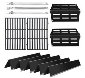 lot 41660 image: Grill Parts Replacement for Weber Genesis 300 Series, E310, S310, E320, E330, S330, EP310, EP320, EP330 Grill with Front-Mounted Control (76207622627527524, Black)