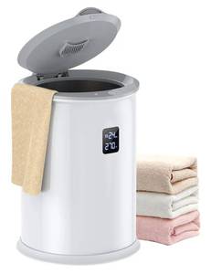 lot 41666 image: Large Towel Warmer for Bathroom, Luxury Hot Towel Warmer with Timer, LED Display Time and Temperature, Insulation Effect Up to 150 Minutes, Delay Time Up to 24 Hours, Best Ideals (White