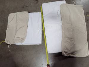 lot 41677 image: Lot of 2 Outdoor Furniture Cushions
