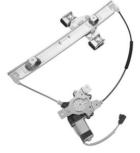 lot 60484 image: Rear Right Passenger Side Power Window Regulator with Motor Compatible with Hummer H2 2003 2004 2005 2006 2007 2008 2009, Replace OE 751-708
