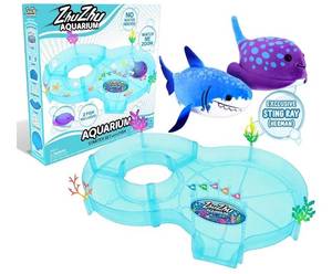 lot 50716 image: zhuzhu Aquarium Starter Set with 2 Fish