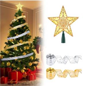 lot 50725 image: Christmas Star Topper Set