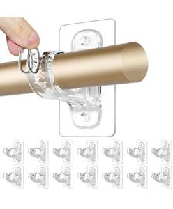 lot 50808 image: 14 Pack Curtain Rod Holders