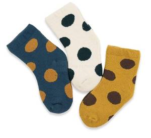 lot 50822 image: 3 Pairs Ultra Thick Warm Toddler Socks Baby Boy and Girl winter Socks Infant Socks Kid Sock Warm Cotton Crew Socks